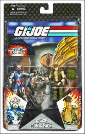 G.I. Joe 25th Anniversary Comic Packs figure 20 Armored Cobra Commander and Gung Ho
