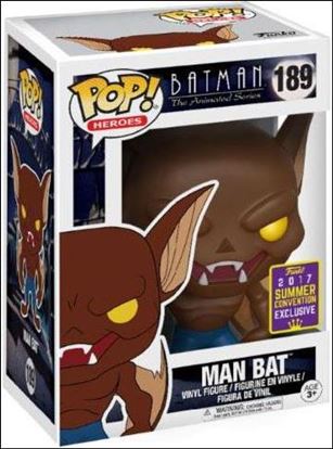 POP! Heroes figure 189-B Man Bat Summer Convention Exclusive
