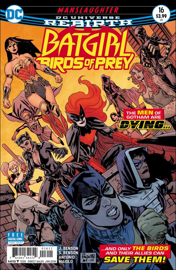 Batgirl & The Birds of Prey issue 16 Yanick Paquette Cover