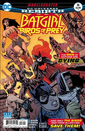 Batgirl & The Birds of Prey issue 16 Yanick Paquette Cover