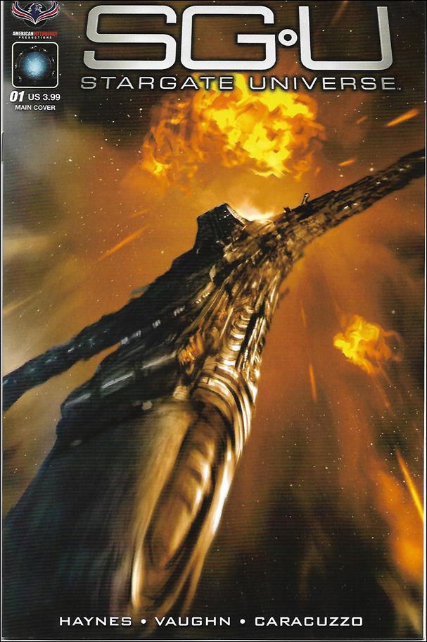 Stargate Universe issue 1 Chis Scalf Cover