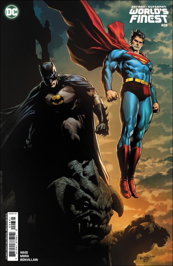Batman/Superman: World's Finest issue 26-F Carlo Pagulayan 1:25 Cardstock Cover