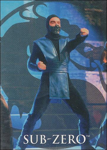 Mortal Kombat (Base Set) card 7 Sub-Zero