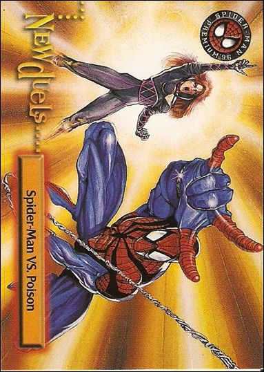 Spider-Man Premium: Eternal Evil (Base Set) card 49 Spider-Man vs Poison