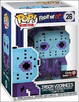 POP! 8-Bit figure 26 Jason Voorhees (NES Colors) GameStop Exclusive