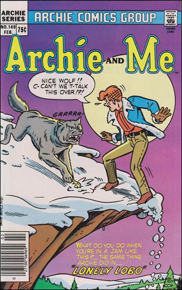 Archie and Me issue 149-B Canadian Price Cover