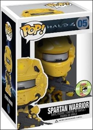 POP! Halo figure 05-B Spartan Warrior Yellow (SDCC) 1/480