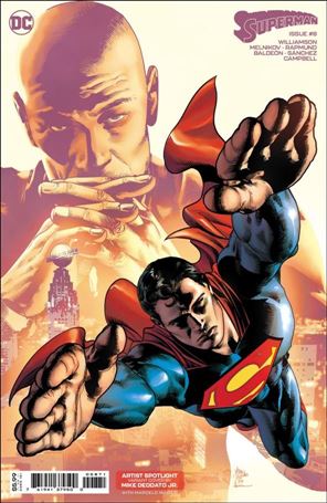 Superman (2023) issue 8-E Mike Deodato Jr. Spotlight Cardstock Cover