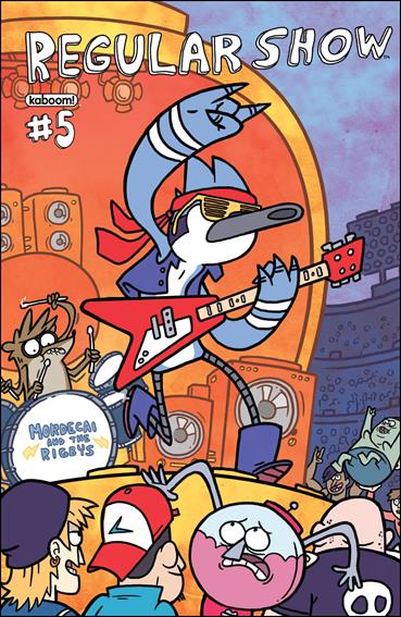 Regular Show issue 5 Phil Jacobson Cover