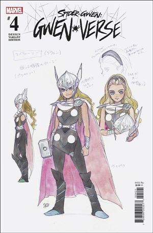 Spider-Gwen: Gwenverse issue 4-D Peach Momoko 1:100 Design Cover