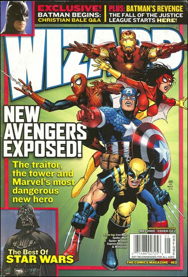 Wizard: The Comics Magazine issue 163 Jim Cheung New Avengers Cover