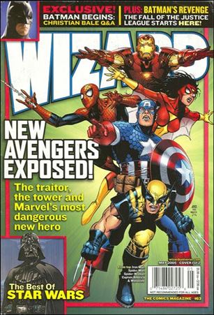 Wizard: The Comics Magazine issue 163 Jim Cheung New Avengers Cover