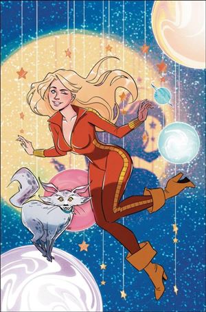 Barbarella (2024) issue 1-N Annie Wu Foil 1:15 Foil Virgin Cardstock Cover