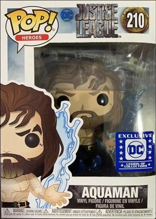 POP! Heroes figure 210 Aquaman DC Legion of Collectors