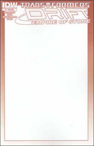 Transformers: Drift - Empire of Stone issue 1-B Blank Subscription Cover