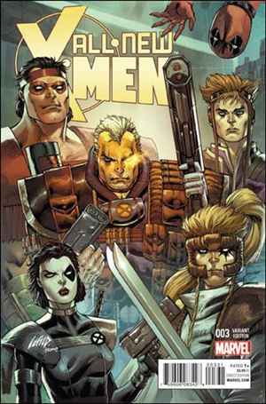 All-New X-Men (2016) issue 3-B Rob Liefeld 1:20 Marvel '92 Cover