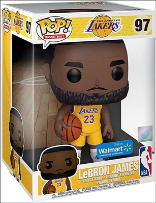 Pop! Basketball figure 97 LeBron James (10 inch Walmart Exclusive)