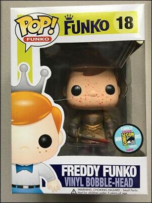 Pop! Funko - Freddy Funko figure 18-B Freddy Funko (Bloody Jaime Lannister) SDCC.