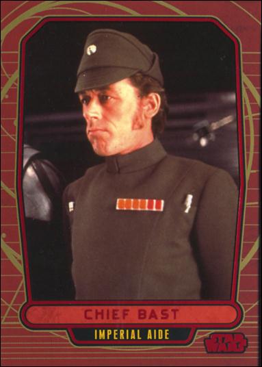 Star Wars Galactic Files (Red Foil Parallel Base Set) card 113 Chief Bast - Imperial Aide