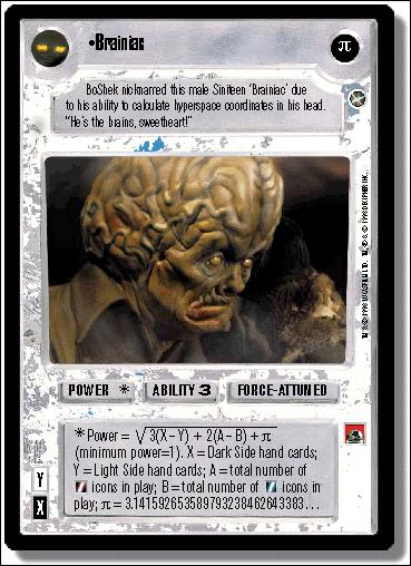 Star Wars: A New Hope Limited (Base Set) card 83 Brainiac