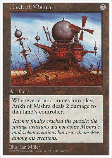 Magic the Gathering: 5th Edition (Base Set) card 348 Ankh of Mishra