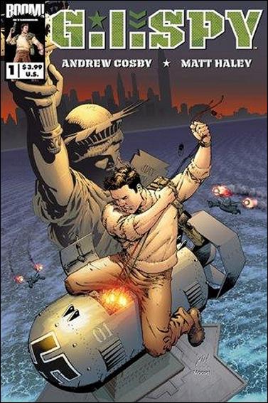 G.I. Spy issue 1-B Saving Lady Liberty Cover
