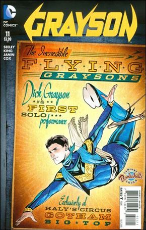 Grayson issue 11-B Emanuela Lupacchino Bombshells Cover