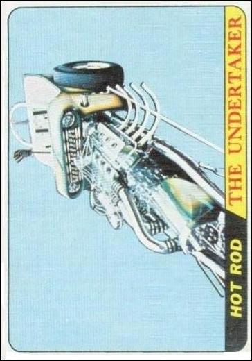 Hot Rods (Base Set) card 54 The Undertaker (Orange Back)