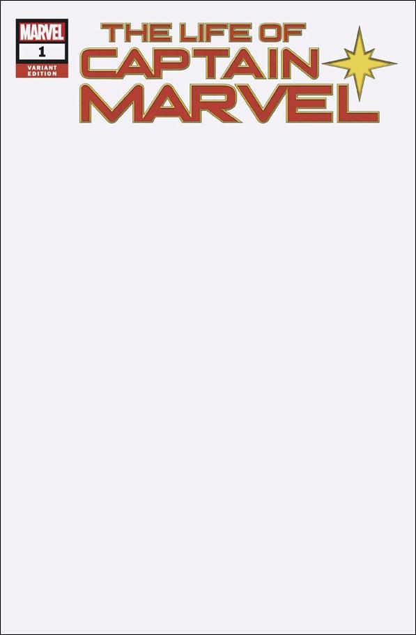 Life of Captain Marvel (2018) issue 1-D Blank/Sketch Cover