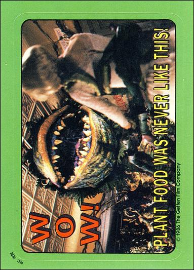 Little Shop of Horrors (Movie) (Base Set) card 32 Wow! Plant Food Was Never Like This!