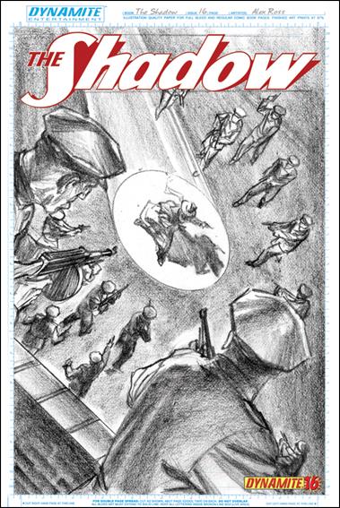 Shadow (2012) issue 16-E Alex Ross 1:xx Sketch Cover
