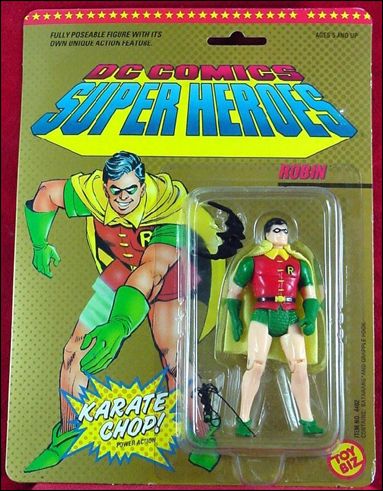 DC Comics Super Heroes figure 10-- Robin (Richard "Dick" Grayson)