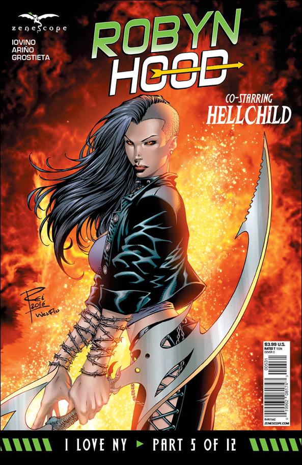 Robyn Hood: I Love NY issue 5-C Renato Rei Cover