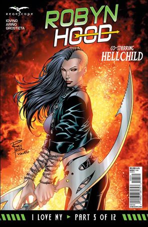 Robyn Hood: I Love NY issue 5-C Renato Rei Cover