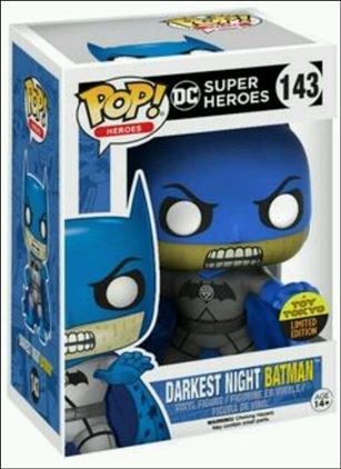 POP! Heroes figure 143 Darkest Night Batman Toy Tokyo