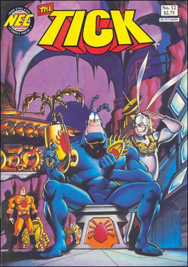 Tick (1988) issue 12-F Yellow & Red Logo Cover (2nd Printing)