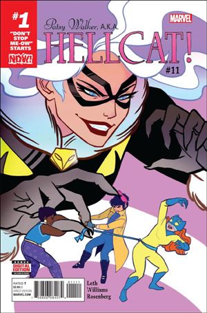 Patsy Walker, A.K.A. Hellcat! issue 11 Brittney Williams Cover
