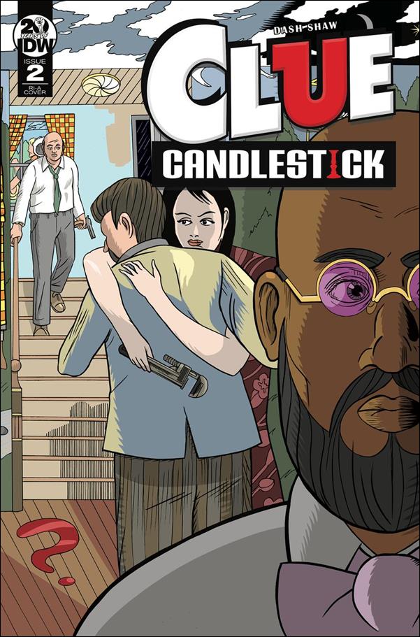 Clue: Candlestick issue 2-B Dash Shaw 1:10 Connecting Cover