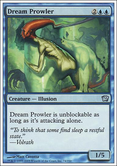 Magic the Gathering: 9th Edition (Base Set) card 74 Dream Prowler