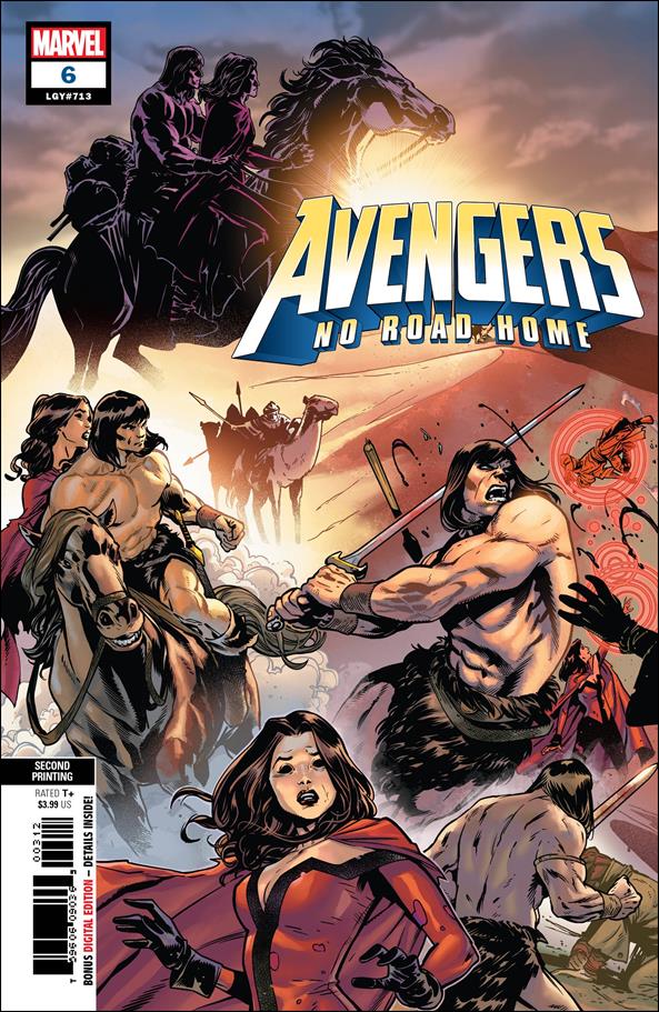 Avengers: No Road Home issue 6-F Sean Izaakse Cover (2nd Printing)