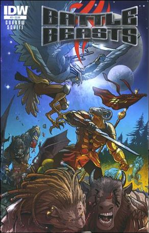 Battle Beasts (2012) issue 3 Valerio Schiti Cover