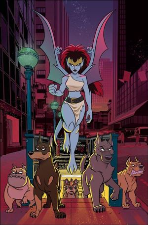 Gargoyles (2022) issue 7-L Tony Fleecs & Trish Forstner 1:15 Virgin Cover