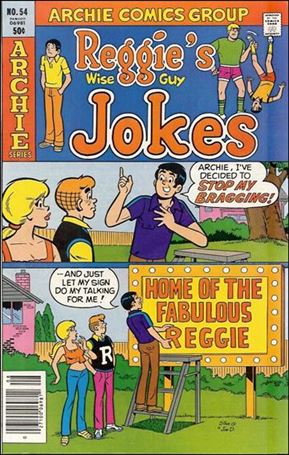 Reggie's Wise Guy Jokes issue 54