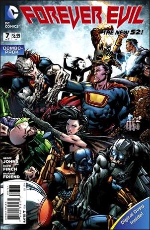 Forever Evil issue 7-B Polybagged David Finch Cover Combo Pack