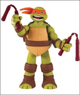 Teenage Mutant Ninja Turtles (2012) Power Sound FX figure 3-B Michelangelo (Loose)