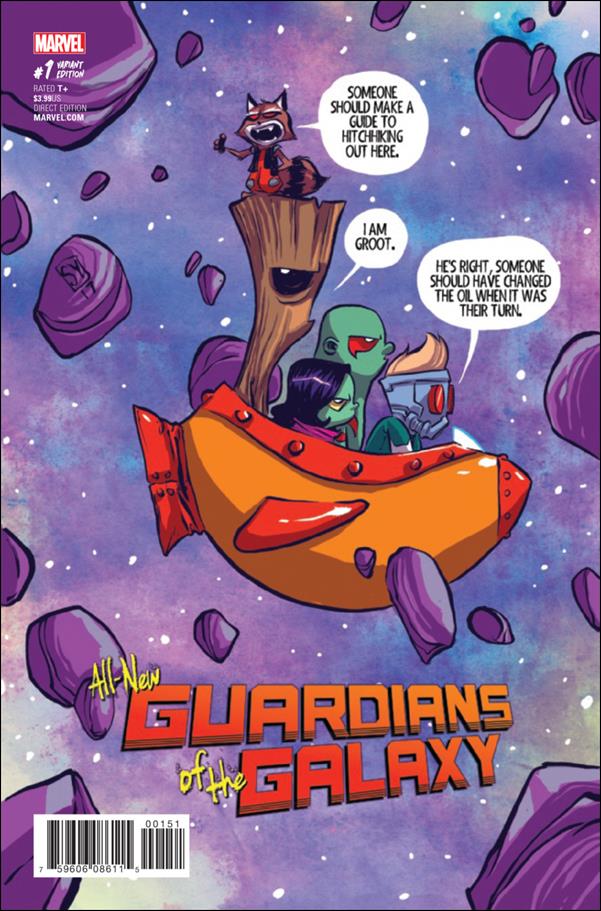 All-New Guardians of the Galaxy issue 1-E Skottie Young Baby Cover