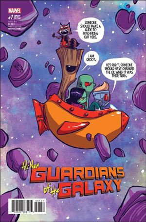 All-New Guardians of the Galaxy issue 1-E Skottie Young Baby Cover