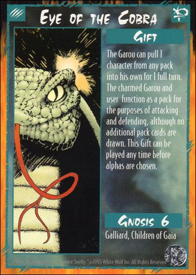 Rage Limited (Base Set) card 74 Eye of the Cobra 