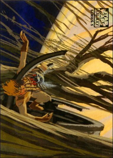 Star Wars Galaxy: Series 5 (Base Set) card 95 Unseen McQuarrie (A)