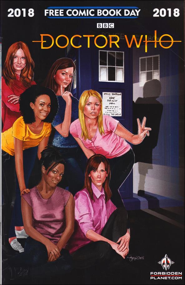 Doctor Who: Free Comic Book Day issue 2018-B Simon Myers Forbidden Planet Cover